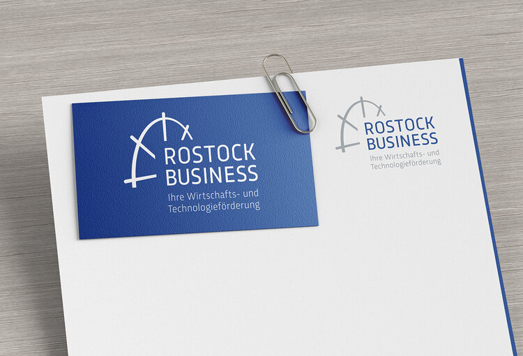 Visitenkarte und Briefbogen Rostock Business Visitenkarte und Briefbogen Rostock Business