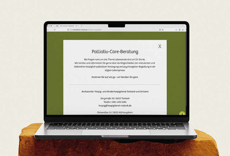Palliativ-Care-Beratung des Ambulanten Hospiz- und Kinderhospizdienst Rostock und Umland