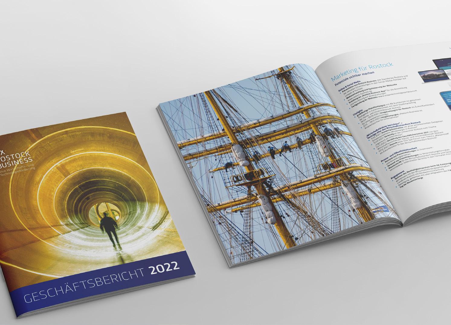 Geschäftsbericht Rostock Business 2022